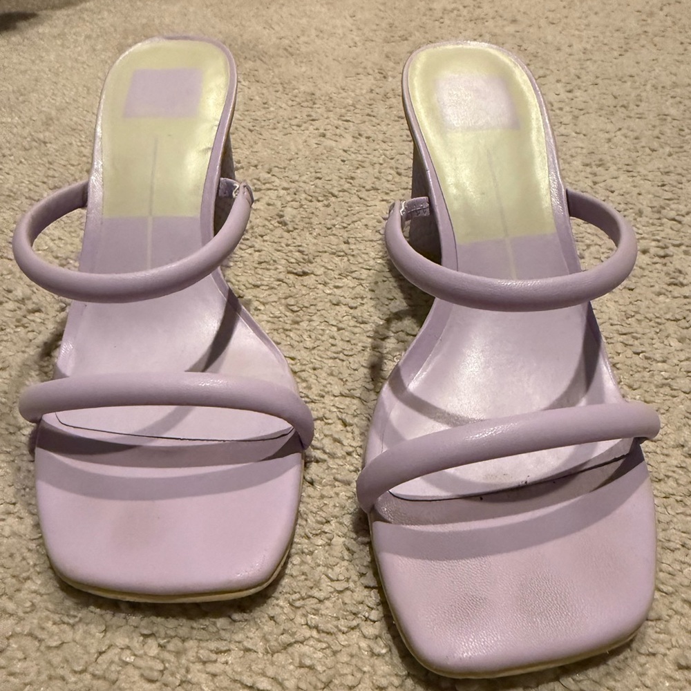 Dolce Vita Lavender Strappy Heels